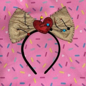 Cursed Heart Bow Headband